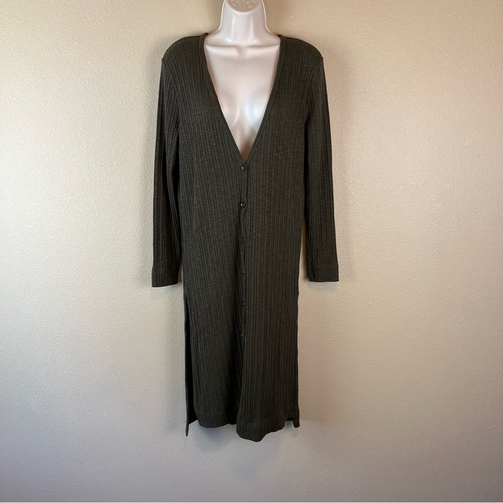 Natural Life ribbed duster cardigan